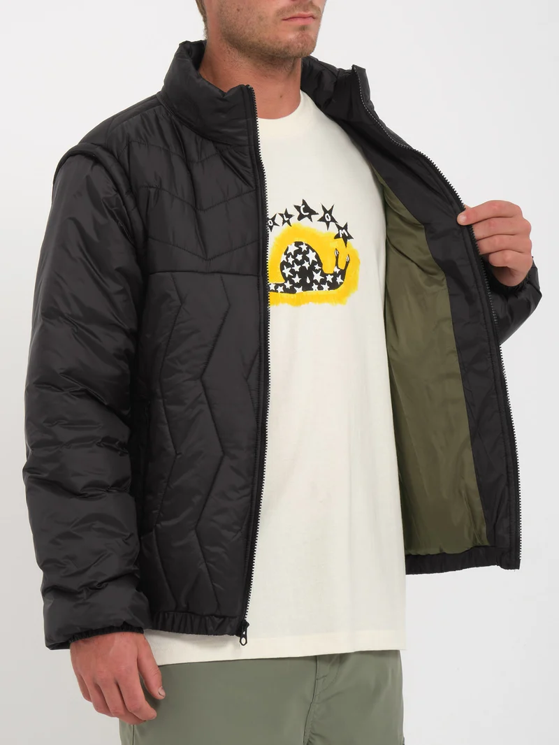 Skate Vitals Simon B Puff Jacke - BLACK