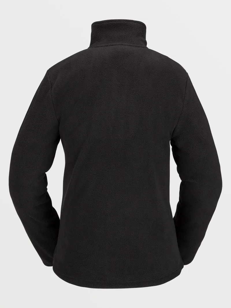 Polar Half-Zipped Sweatshirt - BLACK