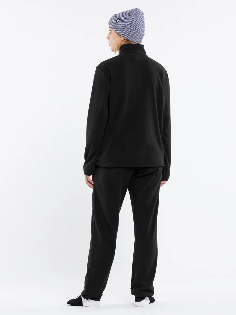 Polar Half-Zipped Sweatshirt - BLACK