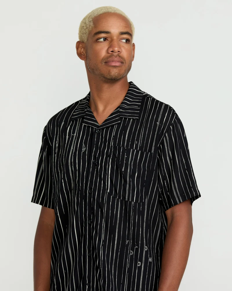 Mistostone Hemd - Black White