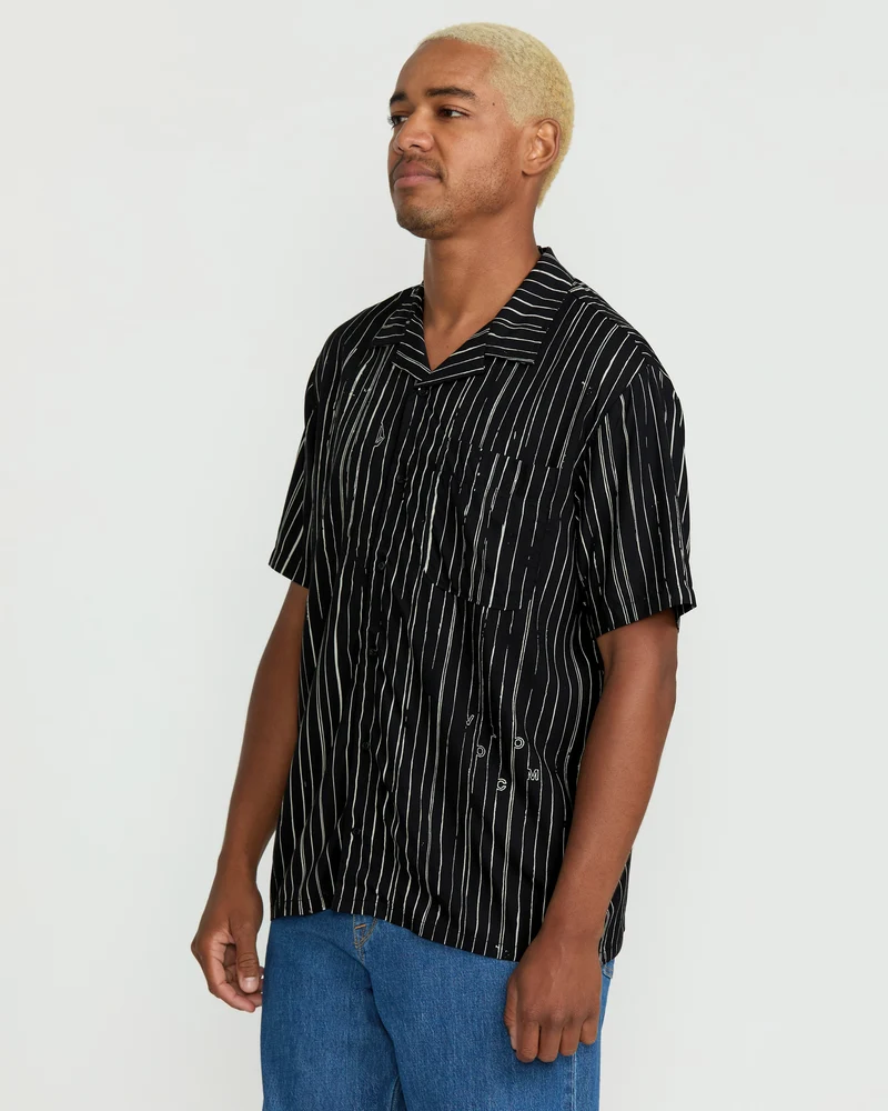 Mistostone Hemd - Black White