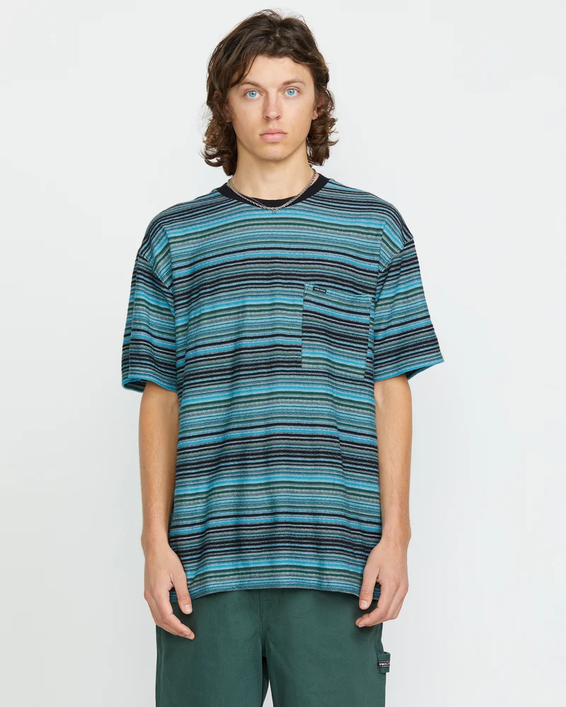 Slide Stone T-shirt - DARK BLACK HEATHER