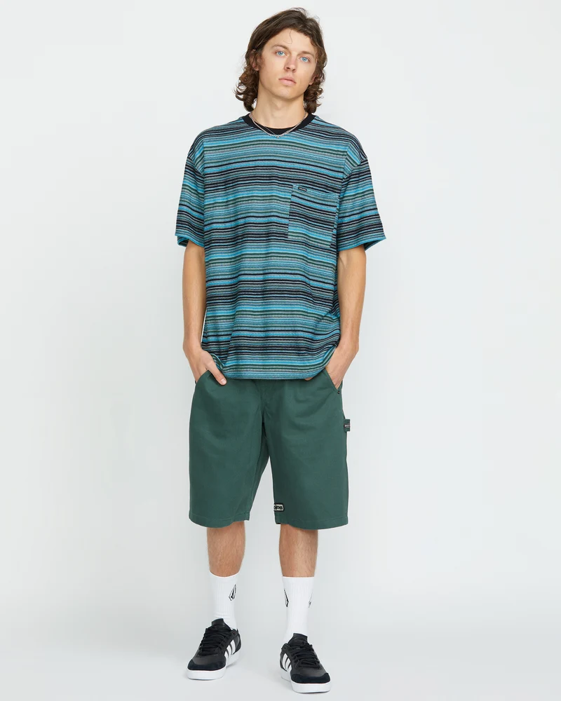 Slide Stone T-shirt - DARK BLACK HEATHER