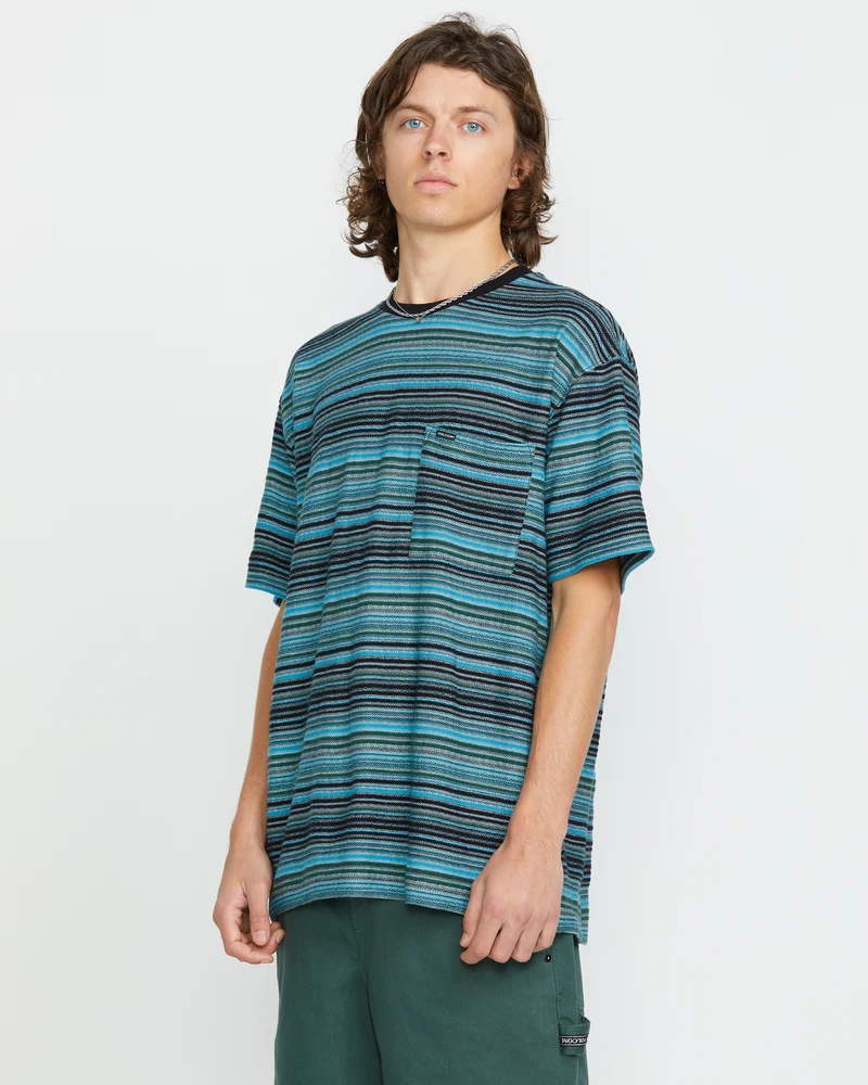 Slide Stone T-shirt - DARK BLACK HEATHER