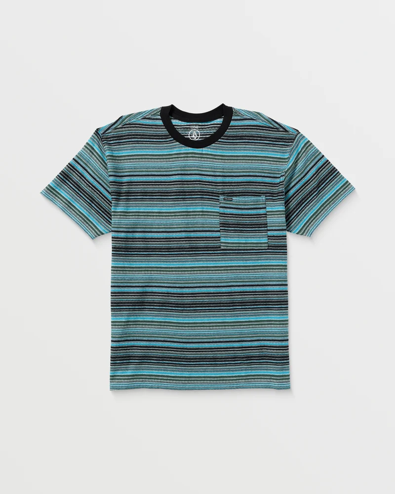 Slide Stone T-shirt - DARK BLACK HEATHER