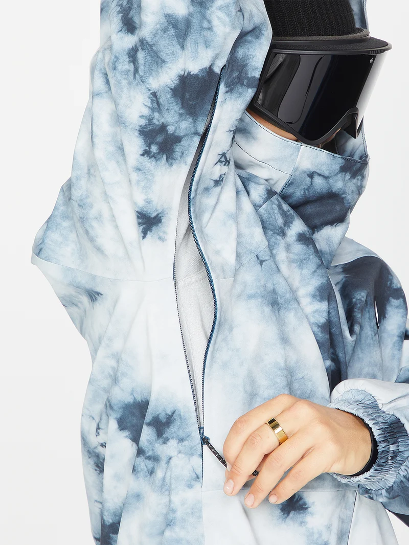Portal Bonded Stretch Jacket - Storm Tie-Dye