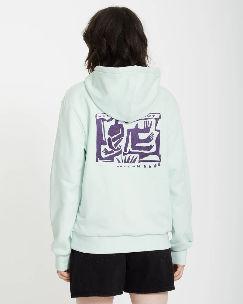 Flowish Kapuzenpullover - CLOUD BLUE