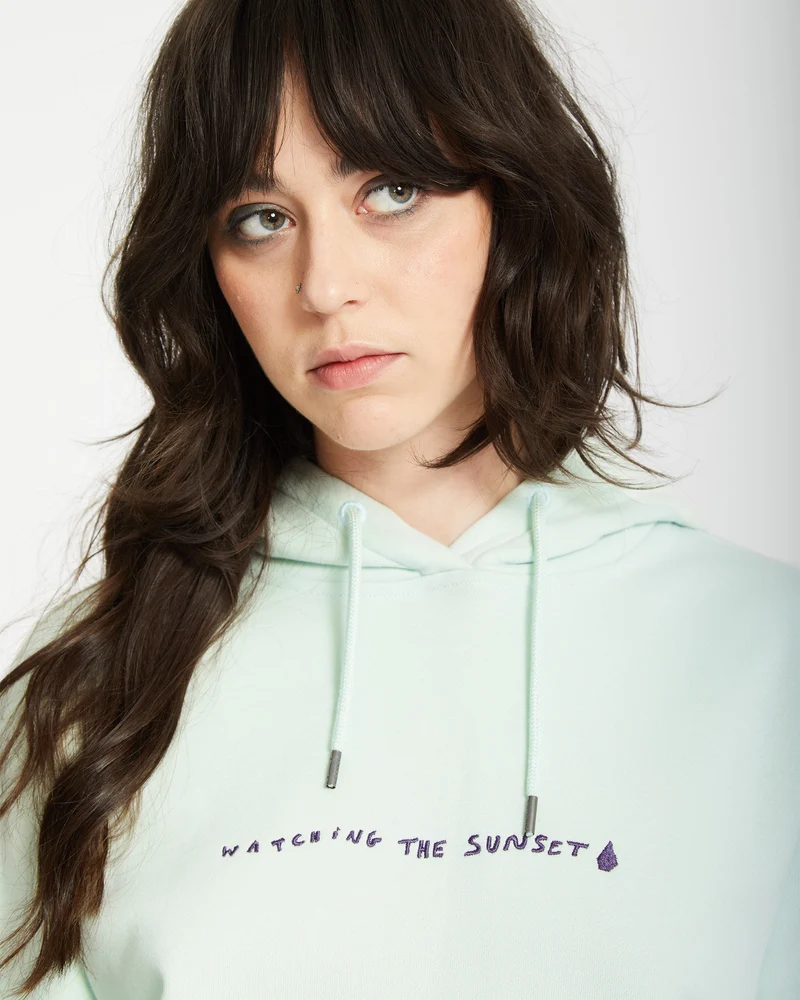 Flowish Kapuzenpullover - CLOUD BLUE