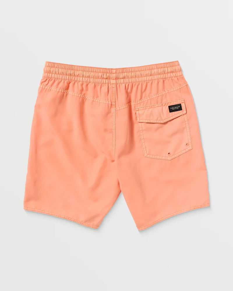 Center Trunk 17" Boardshorts - PALE PEACH