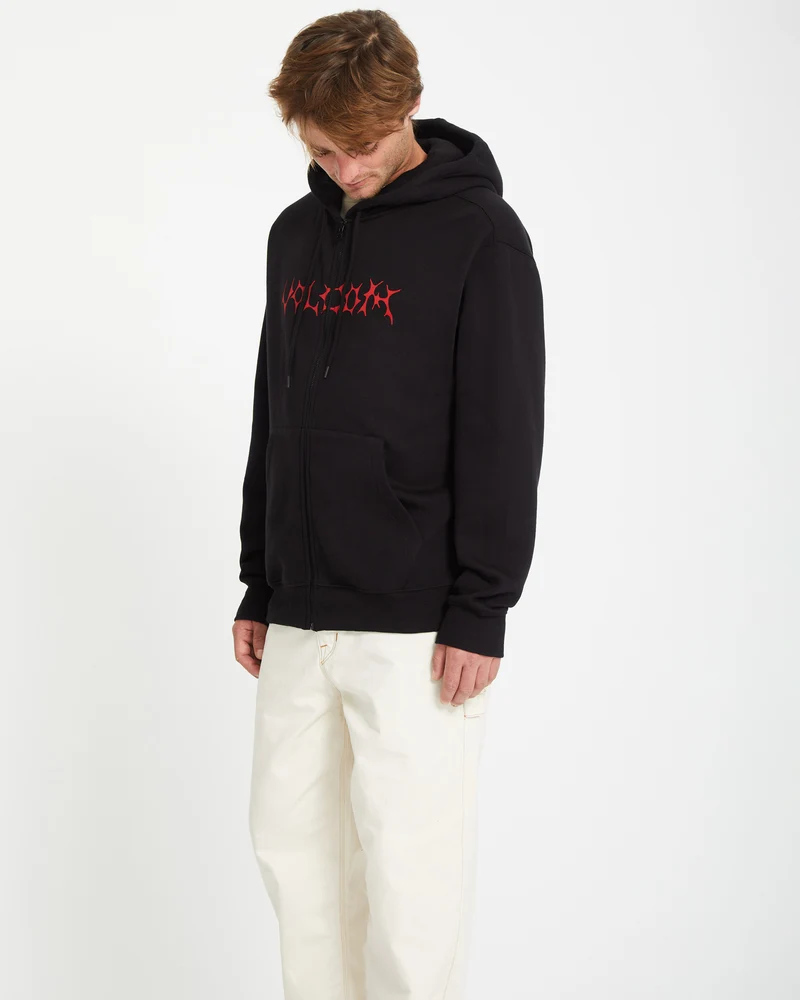 Watanite Full Zip Kapuzenpullover - BLACK