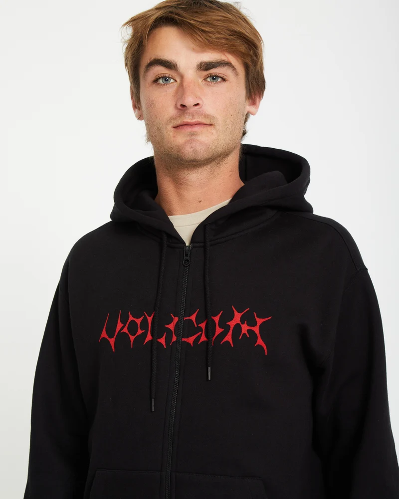 Watanite Full Zip Kapuzenpullover - BLACK