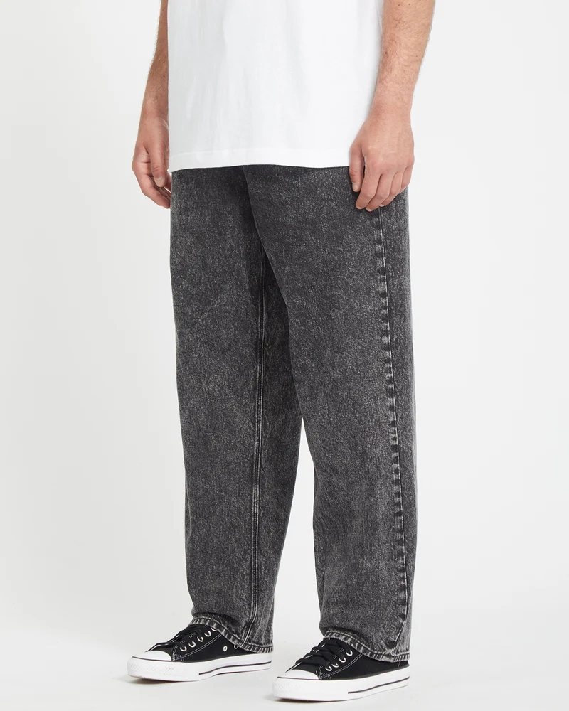 Freazy Loose Jeans - LIGHT ACID BLACK