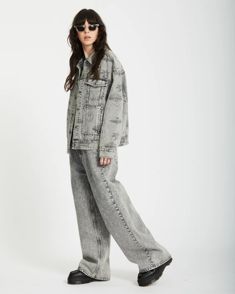 Filip Rygalski Denim Jacke - GREY VINTAGE
