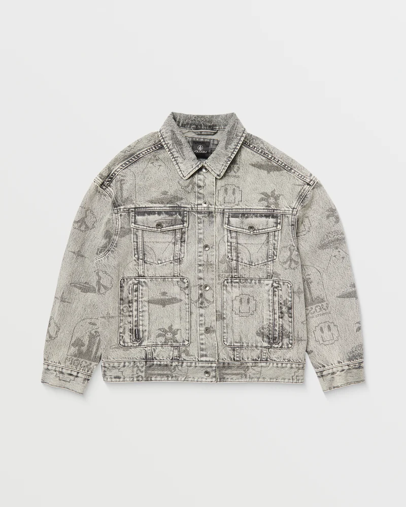 Filip Rygalski Denim Jacke - GREY VINTAGE