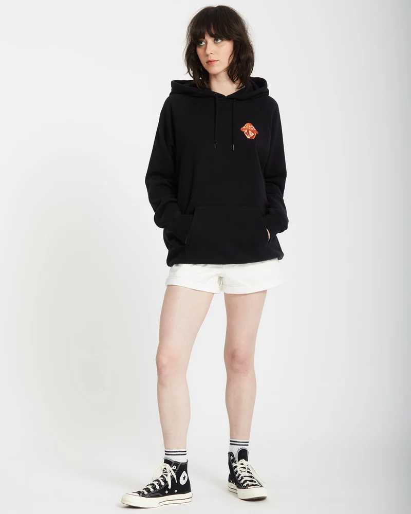 Truly Stoked Kapuzenpullover - BLACK