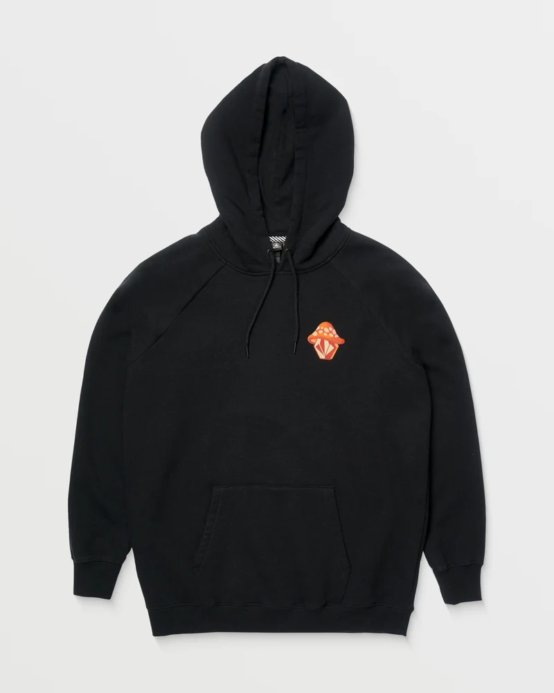 Truly Stoked Kapuzenpullover - BLACK