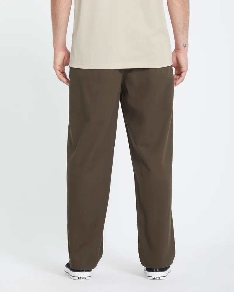 Freazy Loose Elasticated Waist Hose - WREN