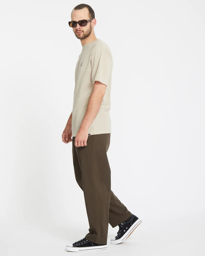Freazy Loose Elasticated Waist Hose - WREN