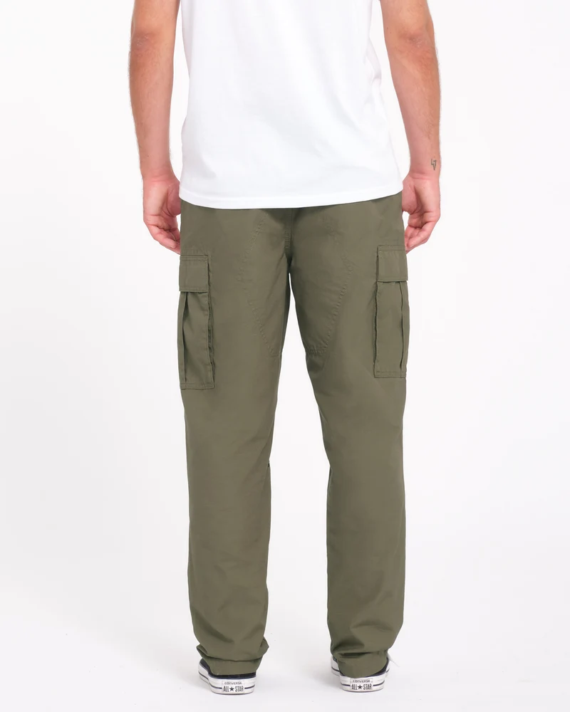 Strange Tripper Tapered Cargohose - Wintermoss