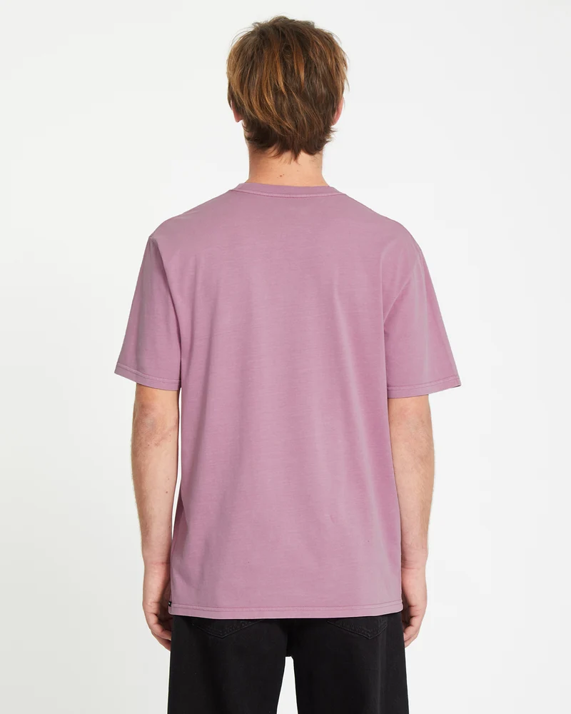 Solid Stone T-shirt - STEEL PURPLE