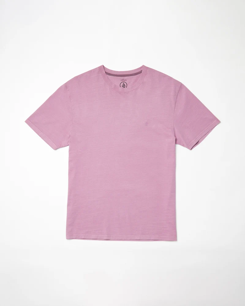 Solid Stone T-shirt - STEEL PURPLE