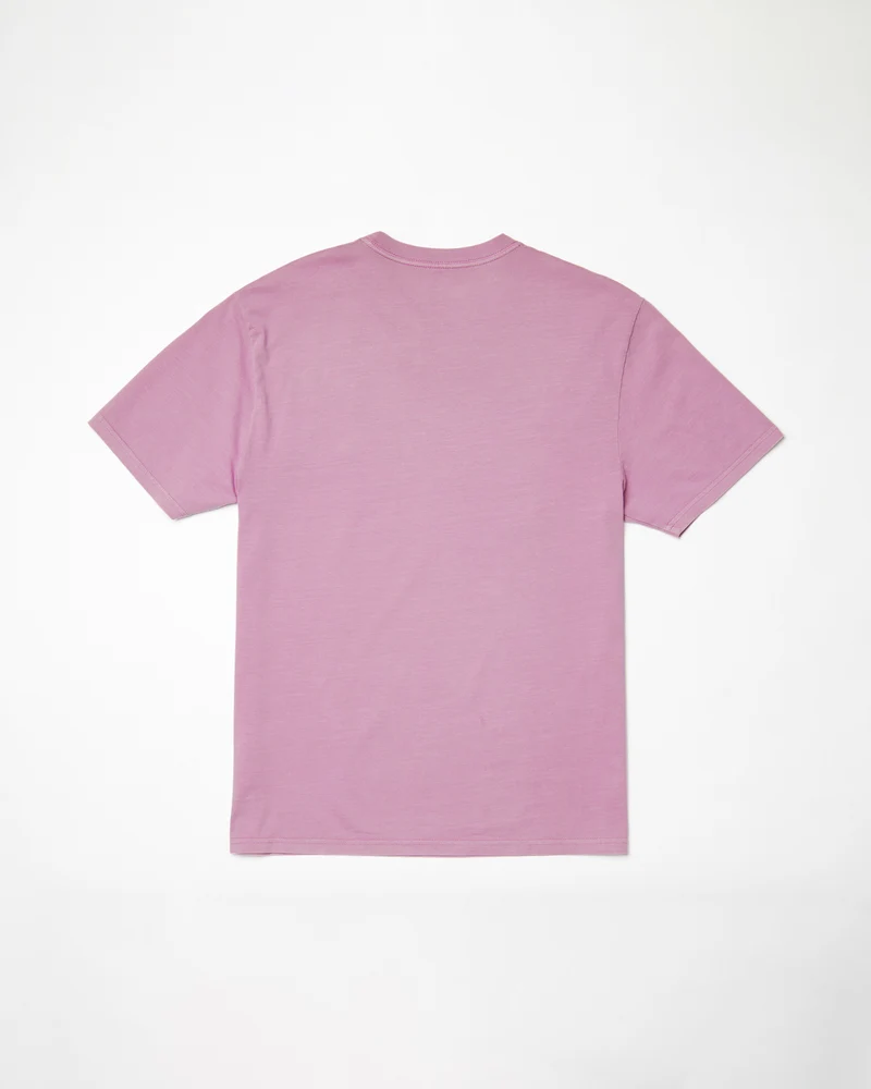 Solid Stone T-shirt - STEEL PURPLE
