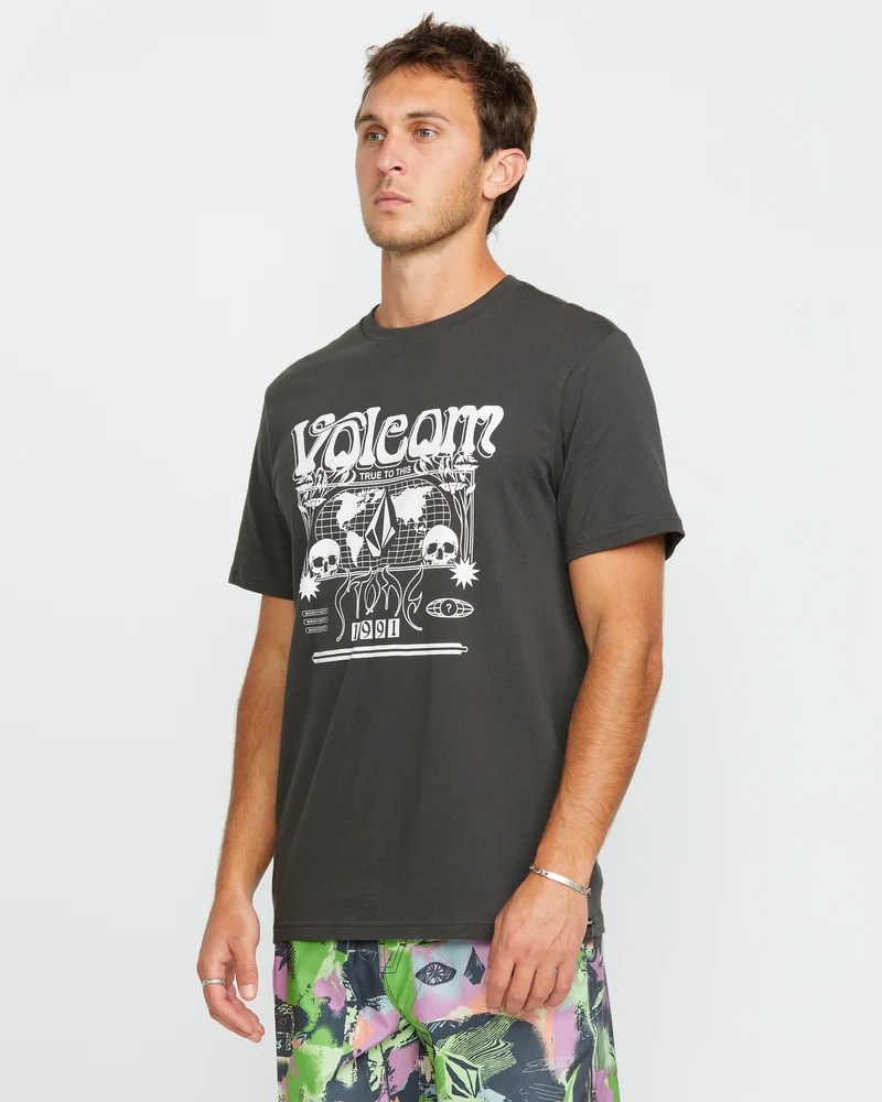 Worldly T-shirt - STEALTH