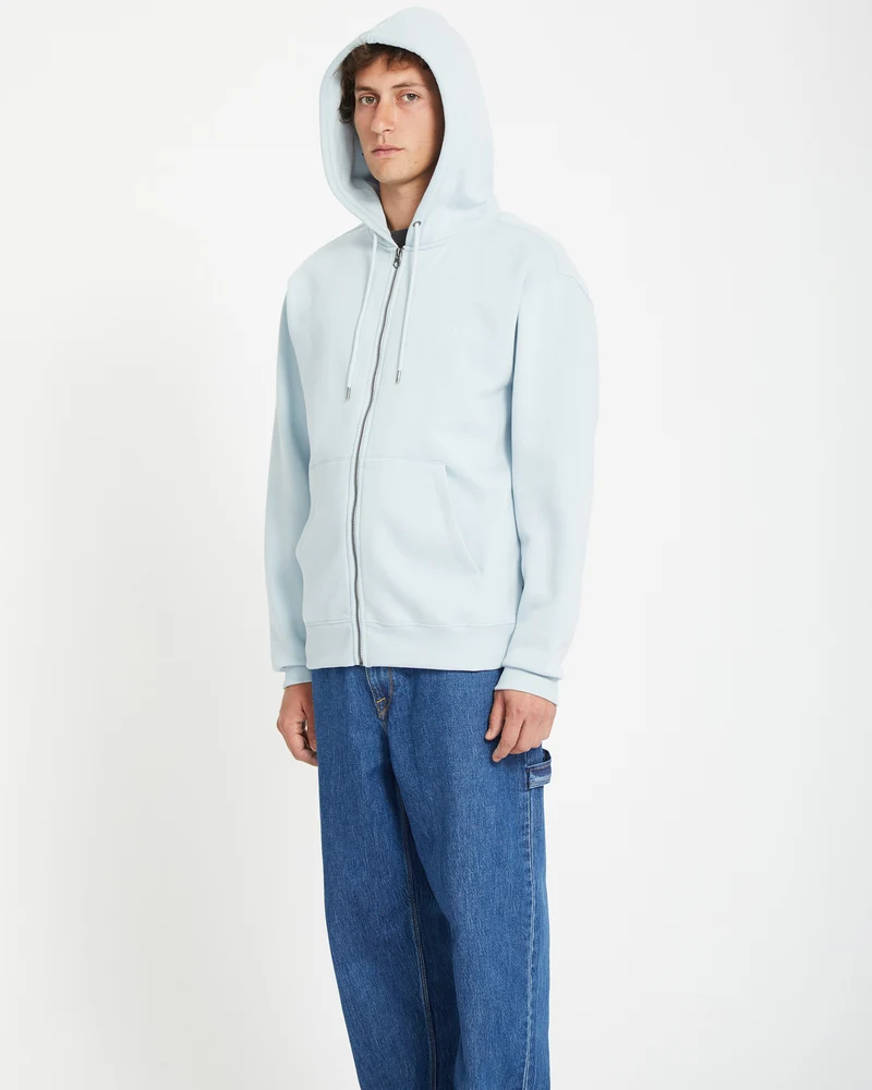 Single Stone Full Zip Kapuzenpullover - CAROLINA BLUE