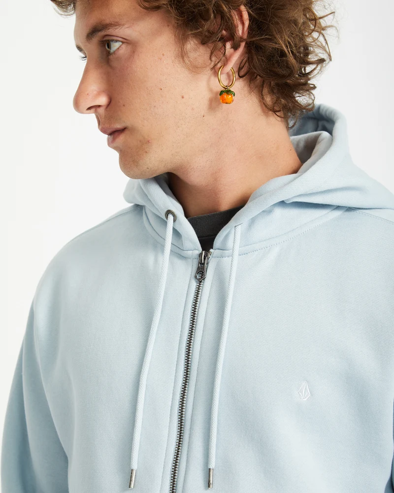 Single Stone Full Zip Kapuzenpullover - CAROLINA BLUE
