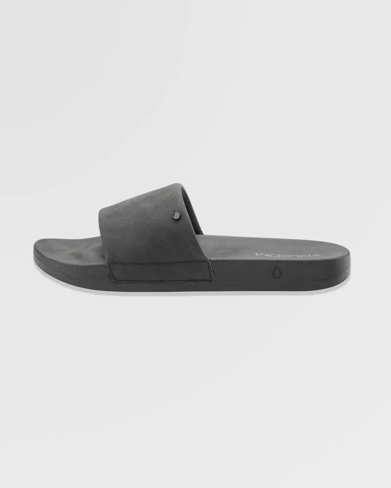 Volcation Slide Sandalen - BLACK OUT