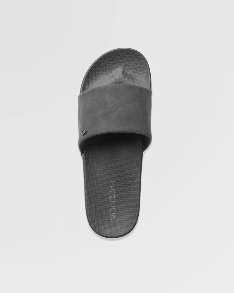 Volcation Slide Sandalen - BLACK OUT