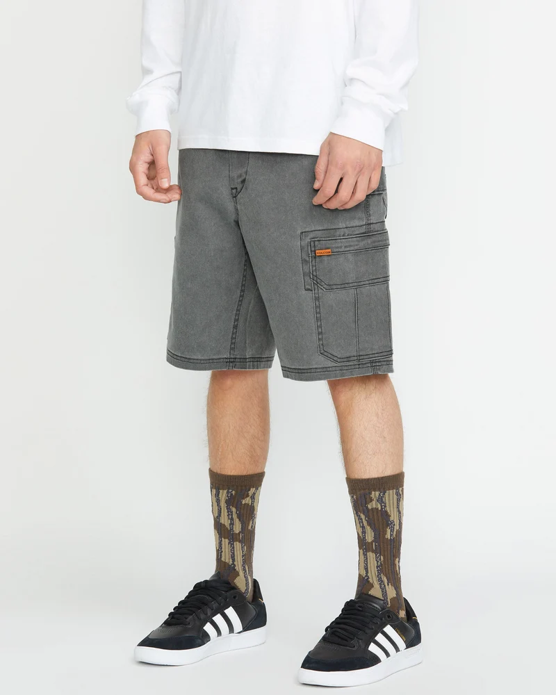 Gage Work 21" Shorts - STEALTH