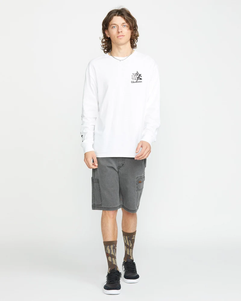 Gage Work 21" Shorts - STEALTH
