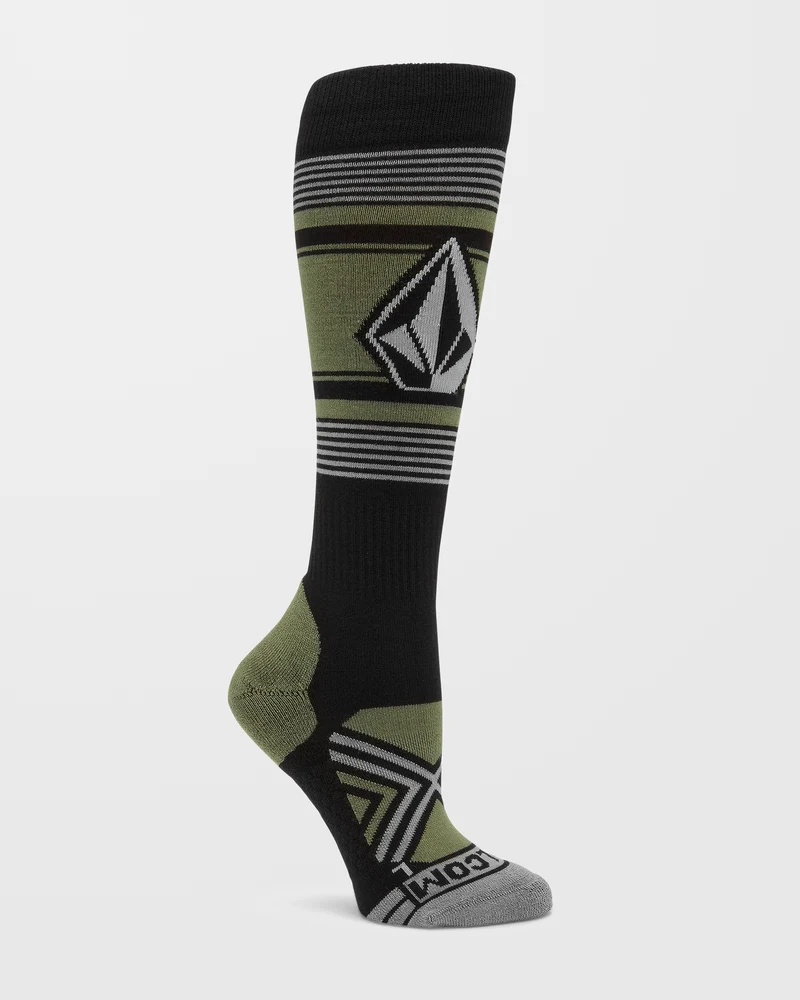 Stone Lines Otc Socken - Lichen Green