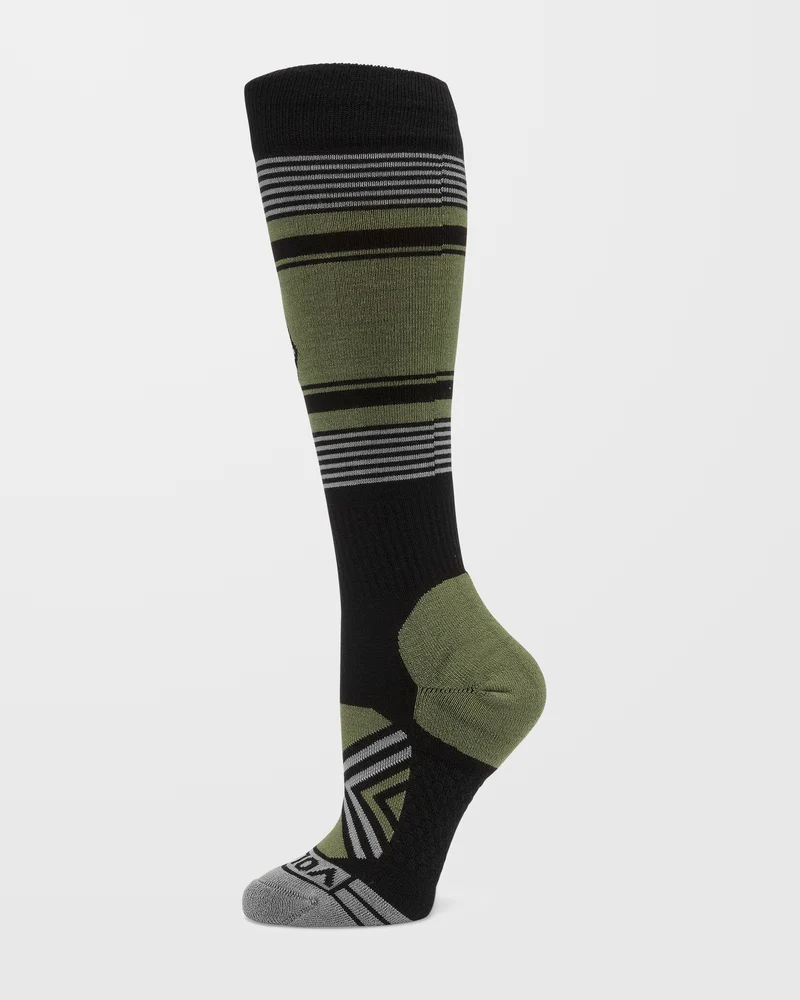 Stone Lines Otc Socken - Lichen Green
