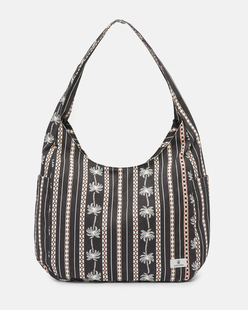 Schoolyard Canvas Hobo Tote-bag Tasche - BLACK COMBO