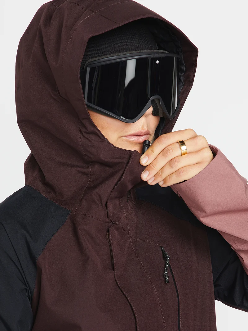 Aris Gore-Tex Jacket - Black Plum