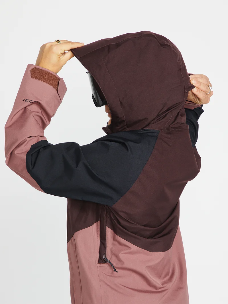 Aris Gore-Tex Jacket - Black Plum