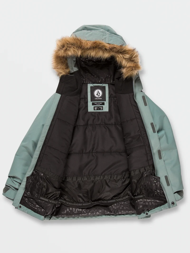 So Minty Insulated Jacket - Green Ash