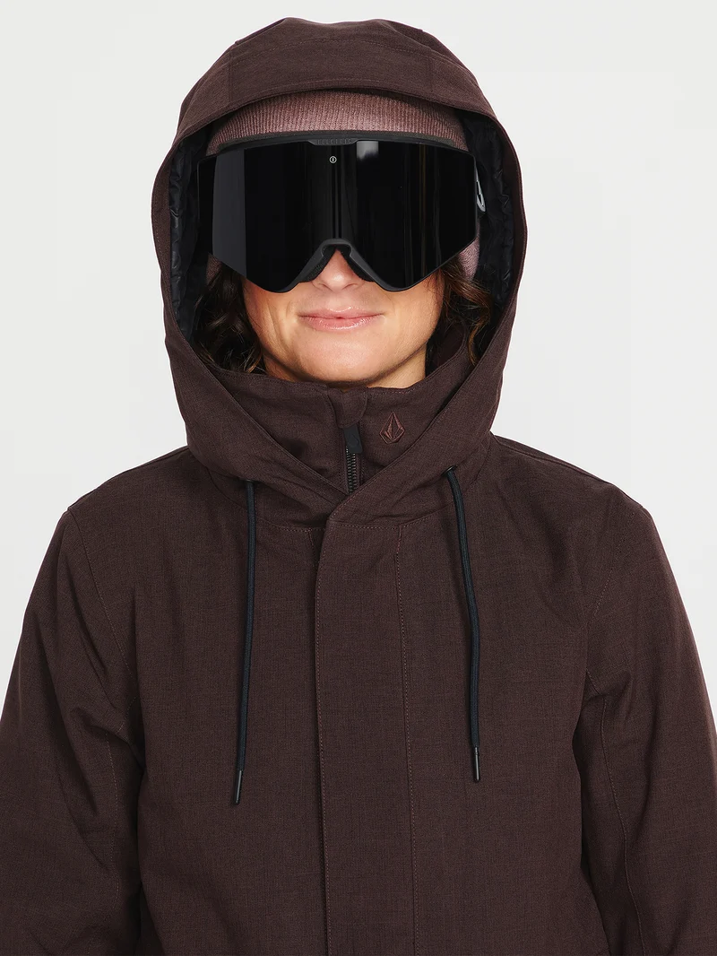Sherwin Insulated Jacket - Black Plum