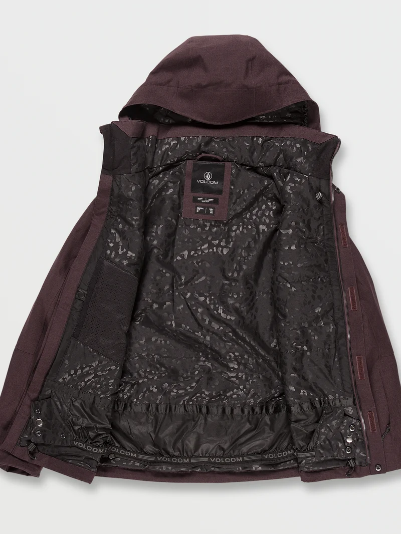 Sherwin Insulated Jacket - Black Plum