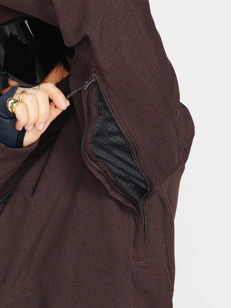 Sherwin Insulated Jacket - Black Plum