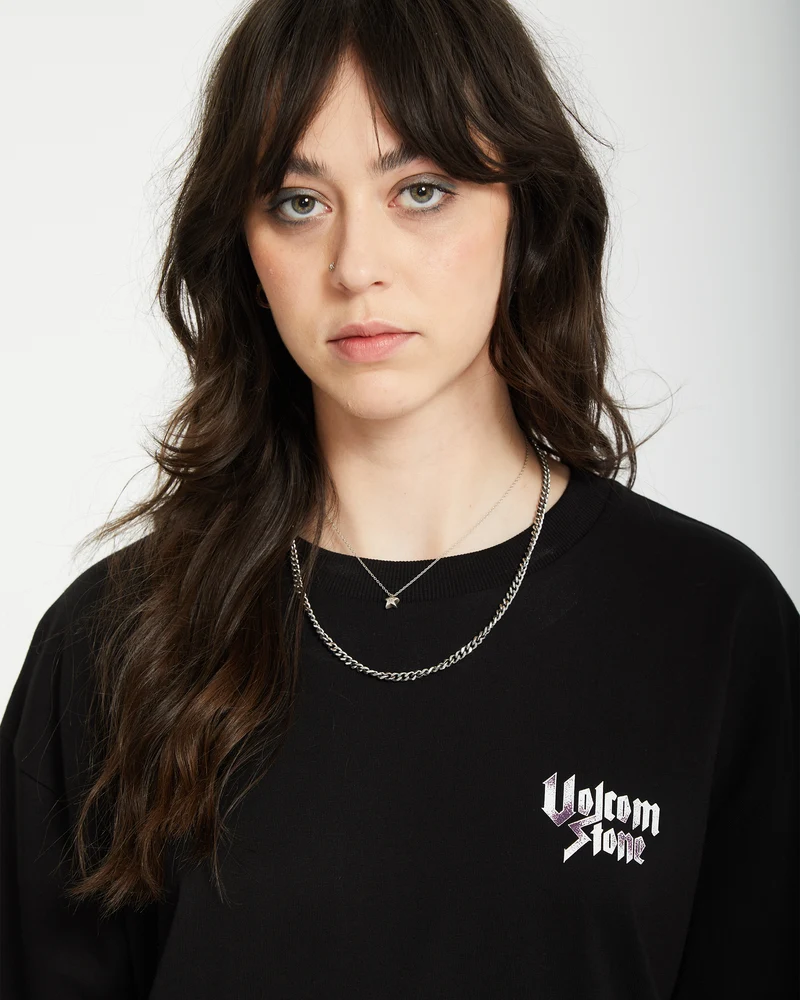 Stoneher T-shirt - BLACK