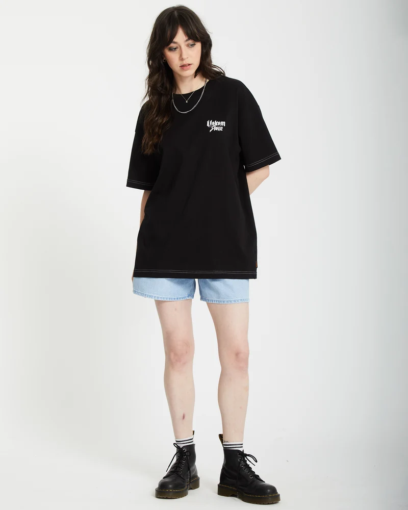 Stoneher T-shirt - BLACK