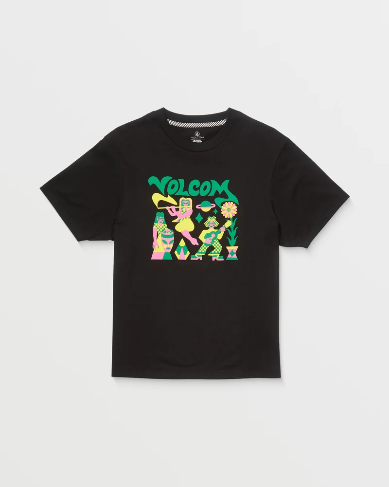 Radical Daze Up T-shirt - BLACK