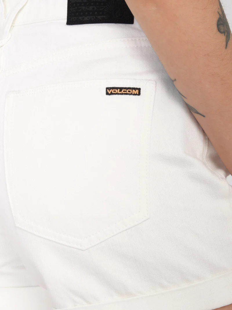 Weellow Denim Shorts - STAR WHITE