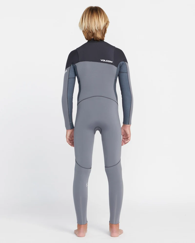 Modulator 4/3Mm Chest Zip Long Sleeve Neoprenanzug - Charcoal - (KINDER)