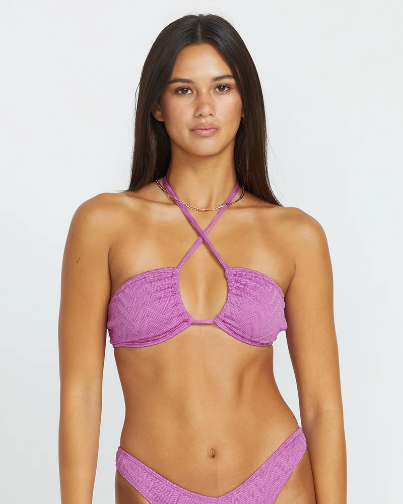 V Baby Bikinioberteil - IRIS PURPLE