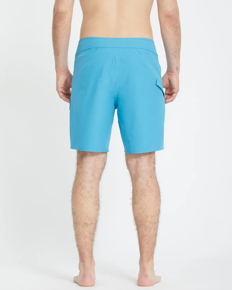 Lido Solid Mod 18" Boardshorts - BAY BLUE