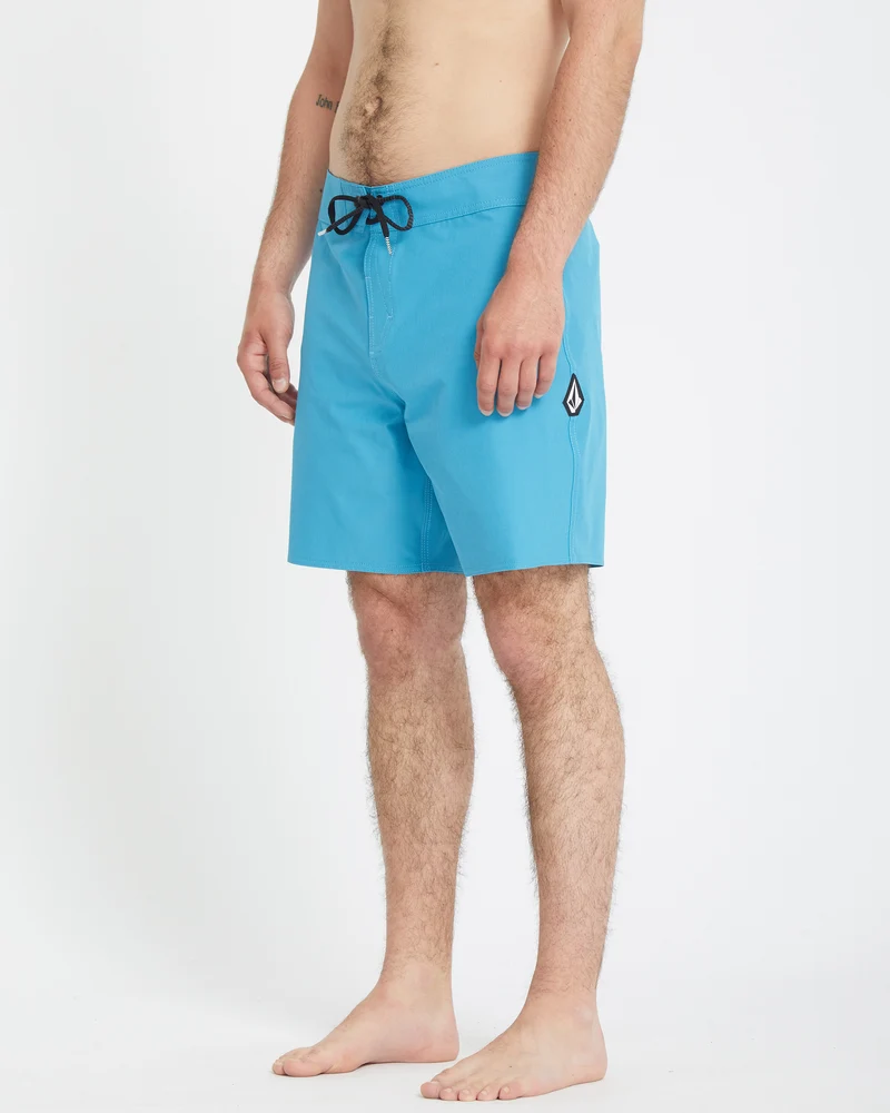 Lido Solid Mod 18" Boardshorts - BAY BLUE